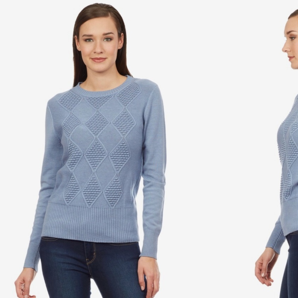 LA Made Diamond Stitched Pullover